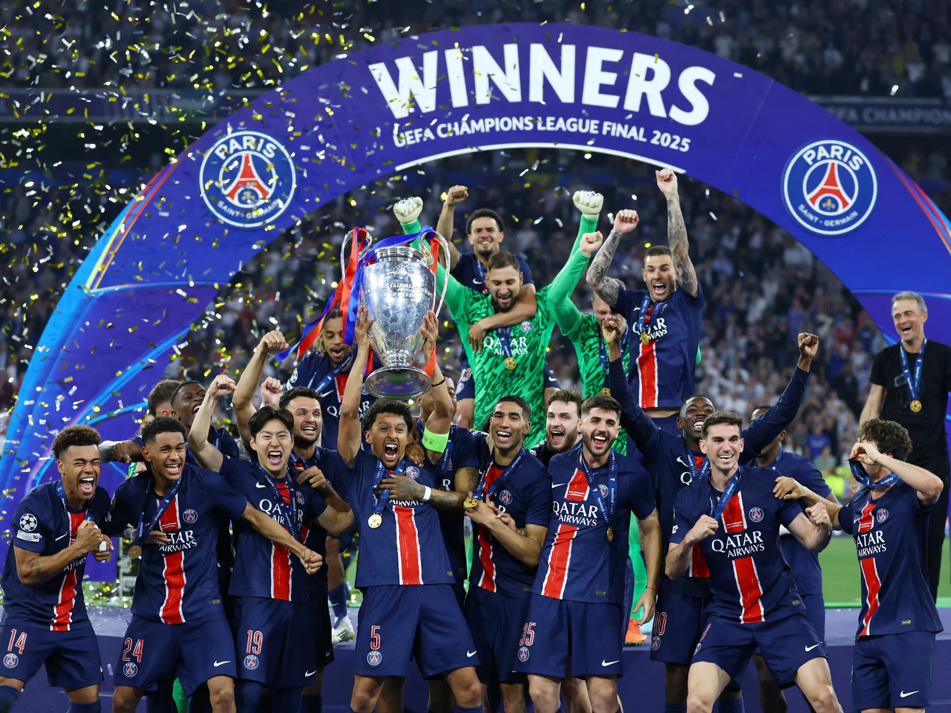 Comeback Sensasional! PSG Sabet Piala Super UEFA dari Tottenham Hotspur